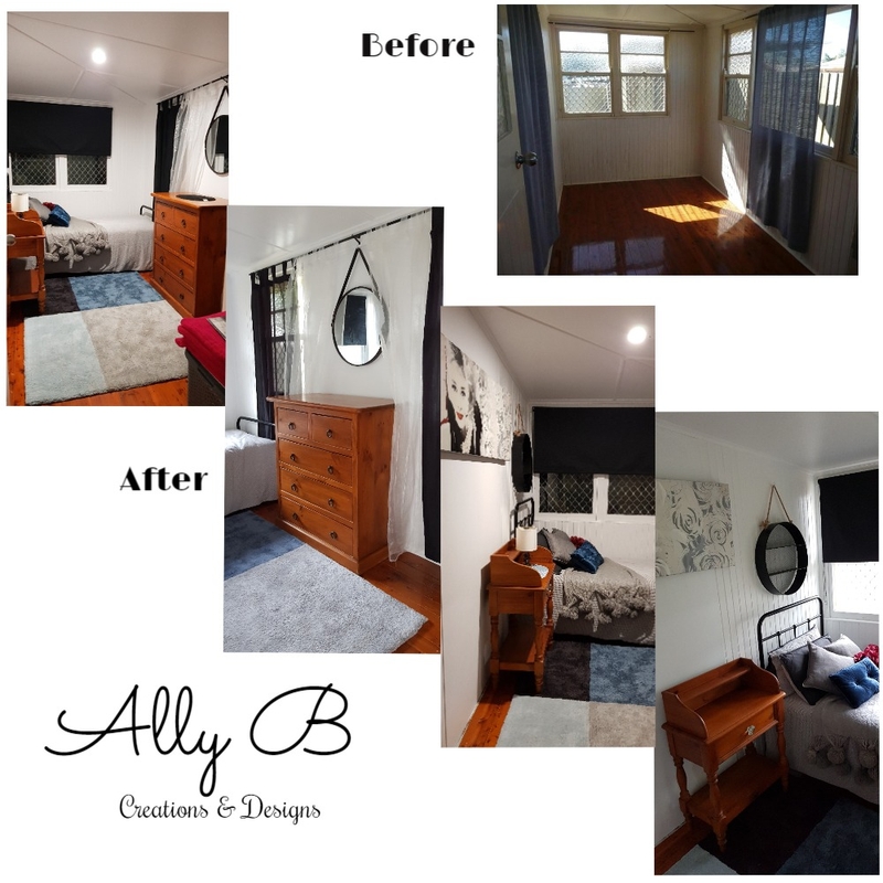 Stenner Street - Guest Bedroom Before/After Mood Board by allyb on Style Sourcebook