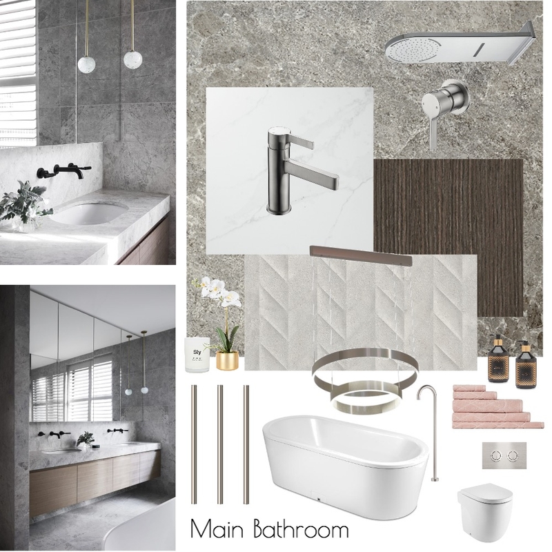 Main Bathroom Mood Board by Viktoryia on Style Sourcebook