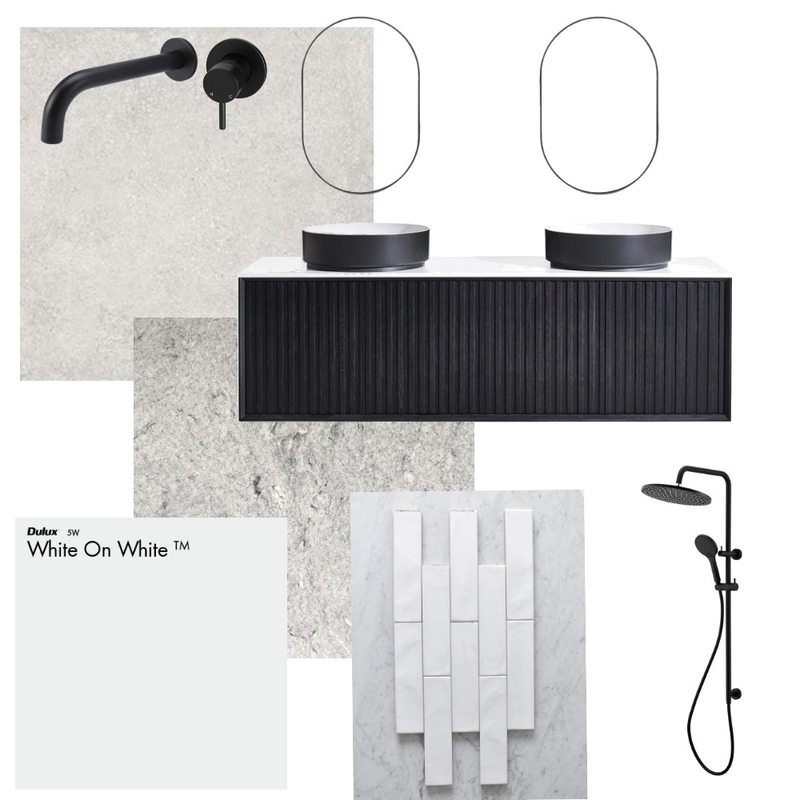 Jessica Bathroom Mood Board by DOT + POP on Style Sourcebook