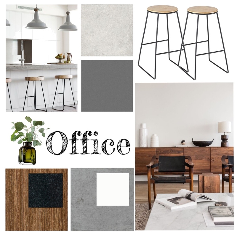 Indigo's Office Mood Board by hunterandhawk on Style Sourcebook