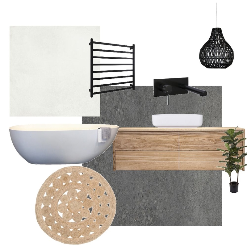 Ensuite Mood Board by thehouseofreeve on Style Sourcebook