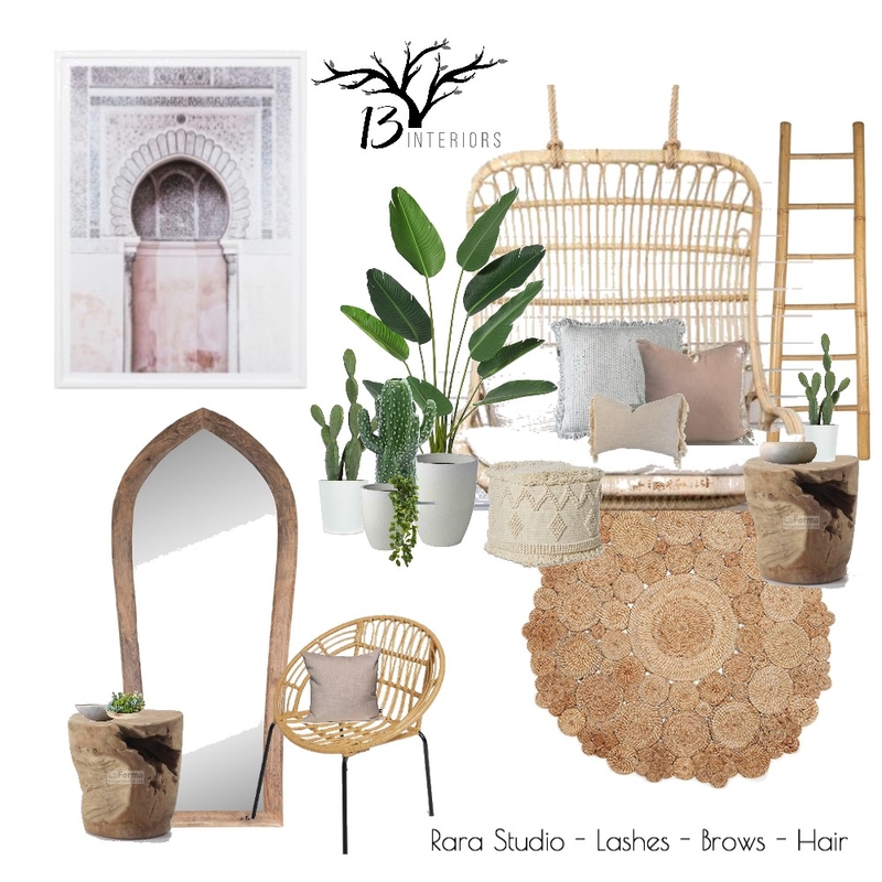 Lash Studio Mood Board by 13 Interiors on Style Sourcebook