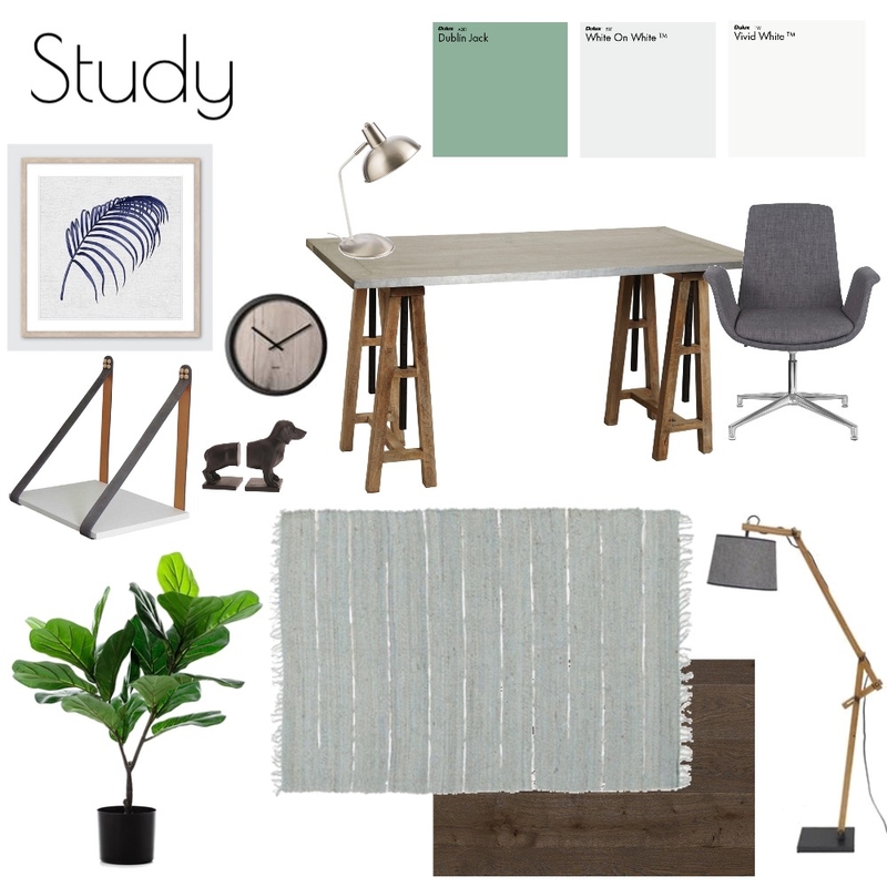 Study Mood Board by nicolebackman on Style Sourcebook