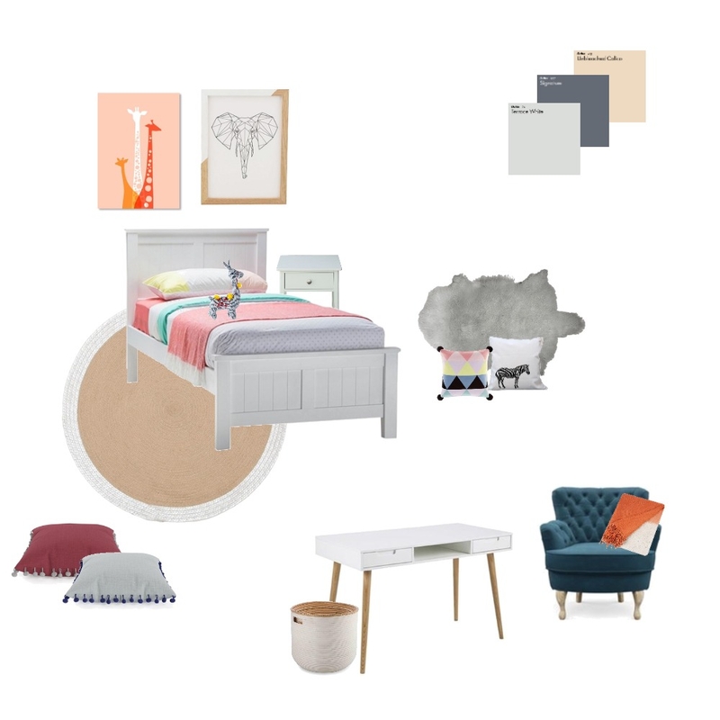 Miss C's Room Mood Board by KellyByrne on Style Sourcebook