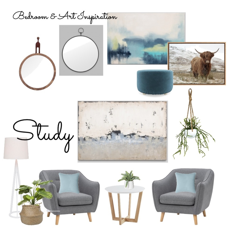 Study &amp; Art/Mirror ideas Mood Board by Jackie Fyfe Interiors on Style Sourcebook