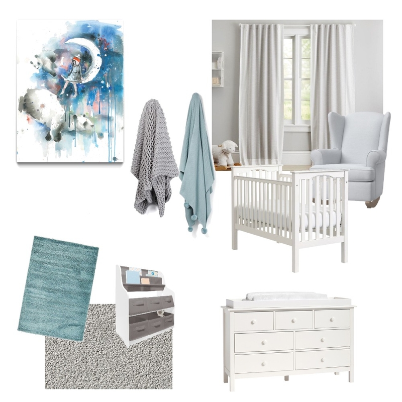 Boys Nursery Mood Board by Laurenb58 on Style Sourcebook