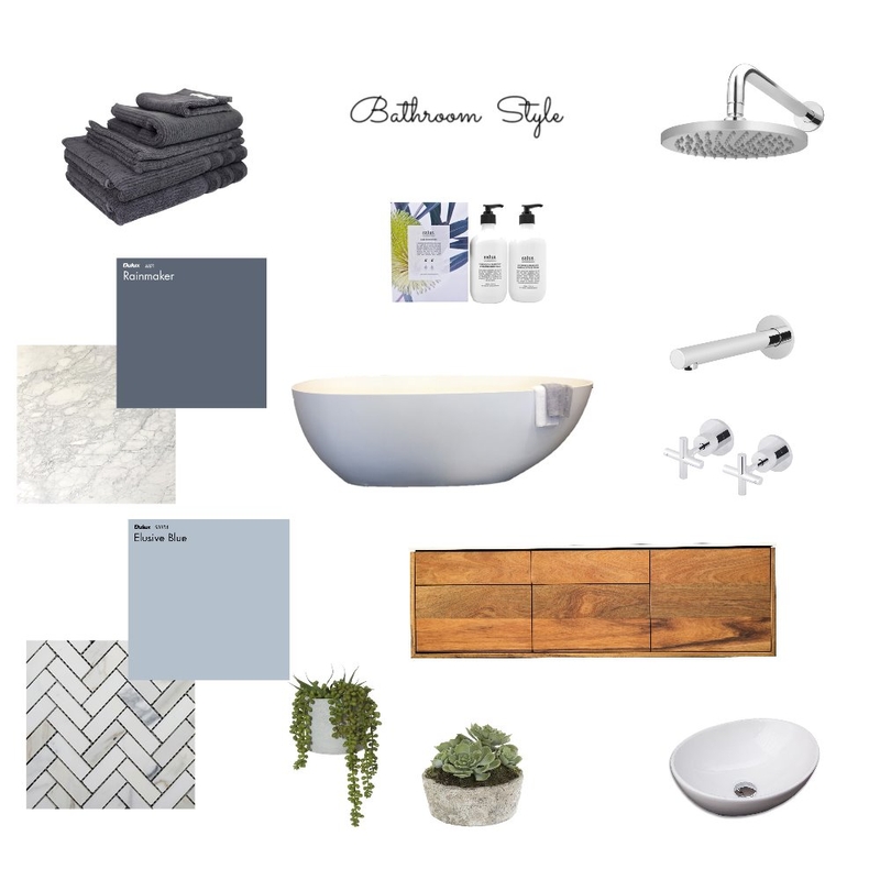 Bathroom Style Mood Board by MelissaBlack on Style Sourcebook