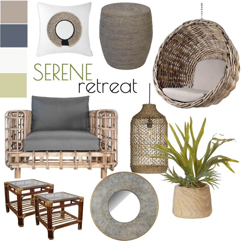 Serene Retreat Mood Board by www.susanwareham.com on Style Sourcebook