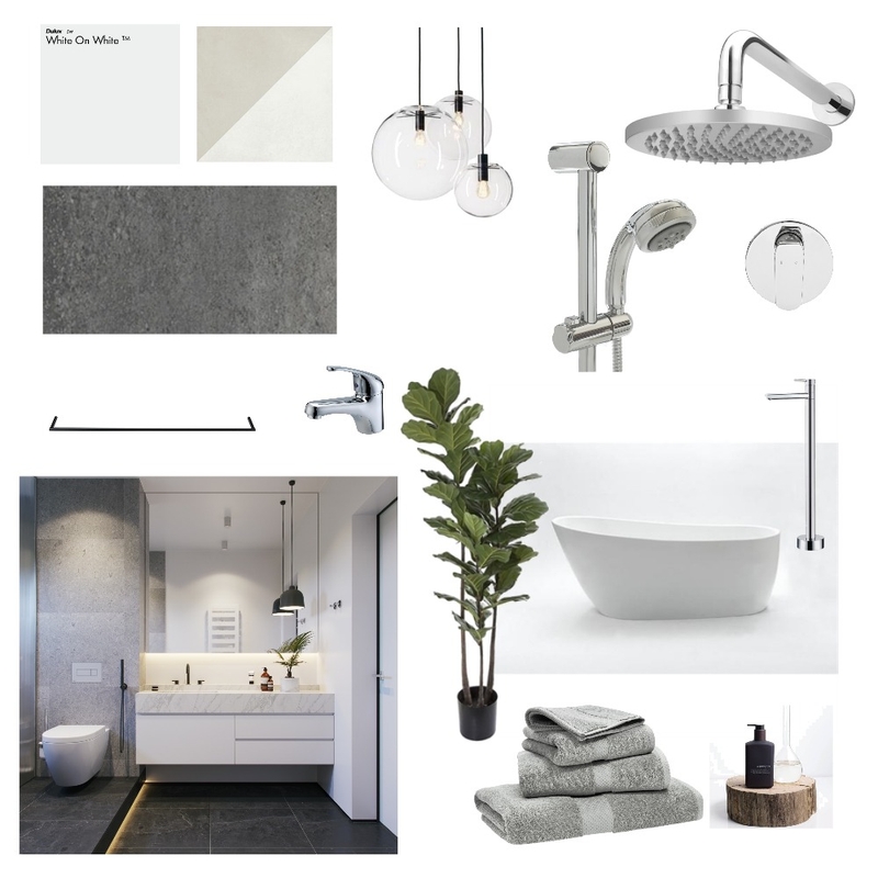 Bathroom Mood Board by Khouphan on Style Sourcebook