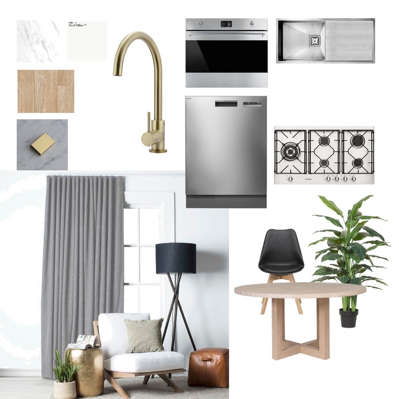 Kitchen Dining Brass Manutahi Mood Board by denanabonana on Style Sourcebook