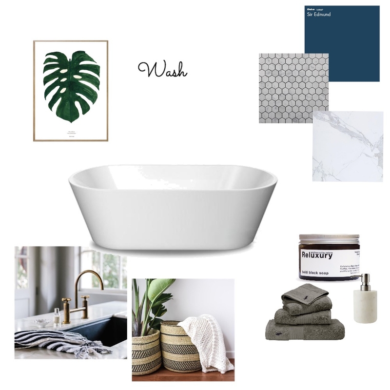 Bathroom Inspo Mood Board by Myla Brandt on Style Sourcebook