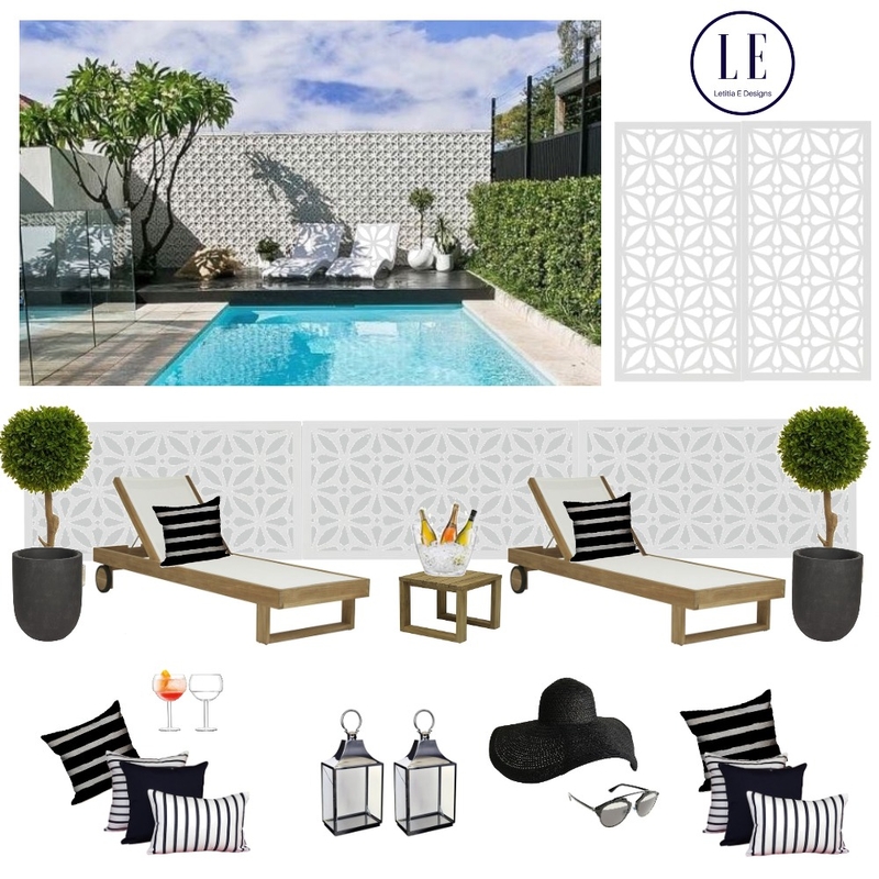 pool area Mood Board by Letitiaedesigns on Style Sourcebook