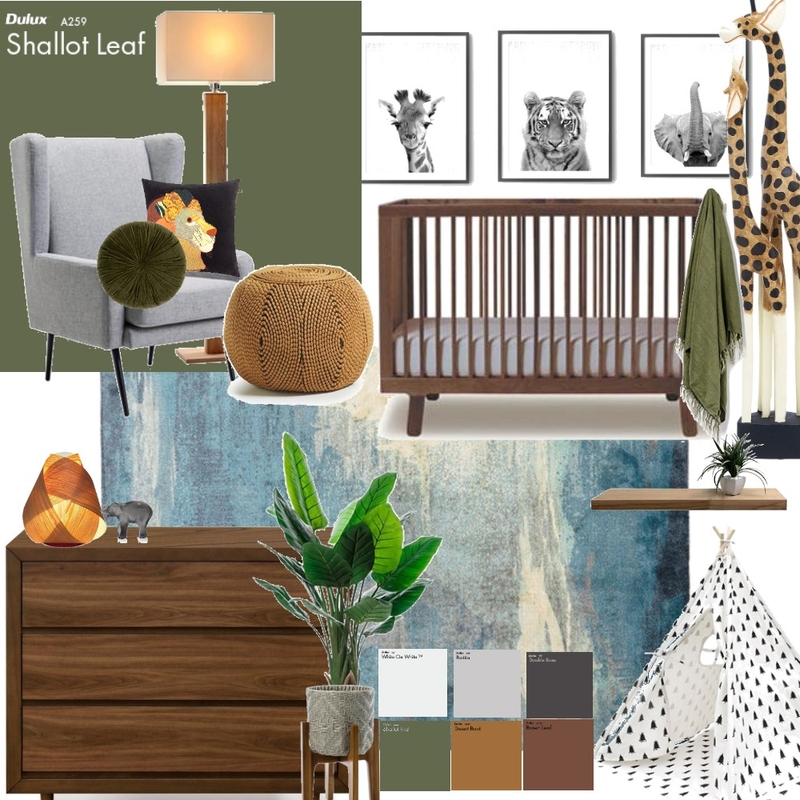 Baby Boy African Safari Mood Board by taylorb on Style Sourcebook