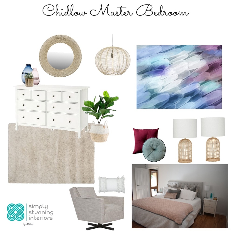 Chidlow Master Bedroom Mood Board by Simply Stunning Interiors by Marie on Style Sourcebook