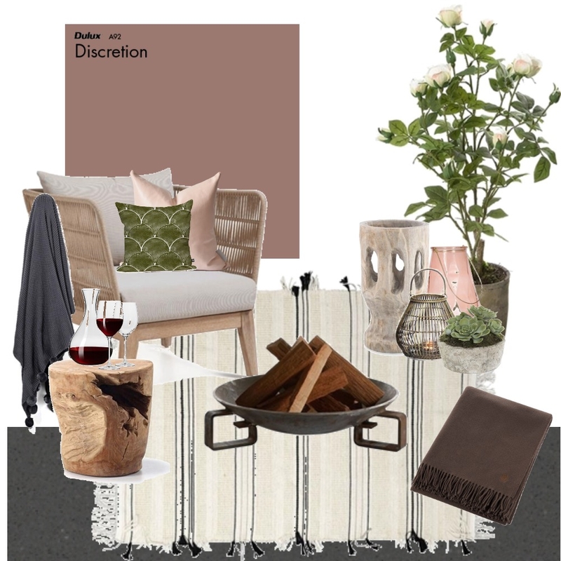 Romantic Patio Mood Board by Reka Fabian on Style Sourcebook