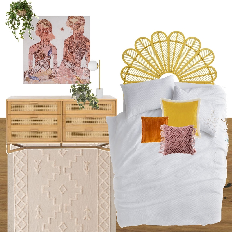 Boho Bedroom Mood Board by Bethan on Style Sourcebook