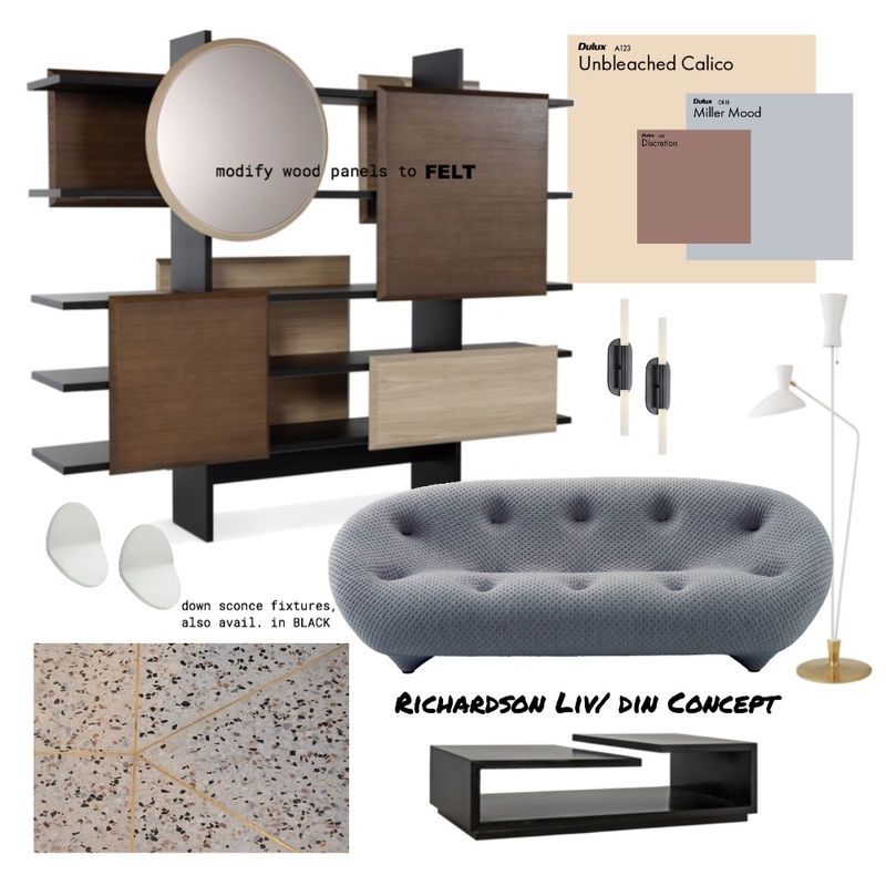 Richardson LIV/ DIN Concept Mood Board by dieci.design on Style Sourcebook