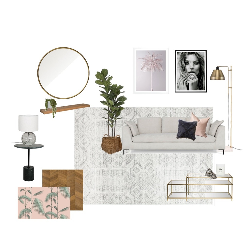 Luxe Living Room Mood Board by Eliza Grace Interiors on Style Sourcebook