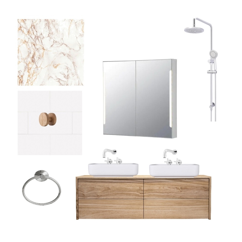 Mid-century Modern Bathroom Mood Board by amhalling on Style Sourcebook