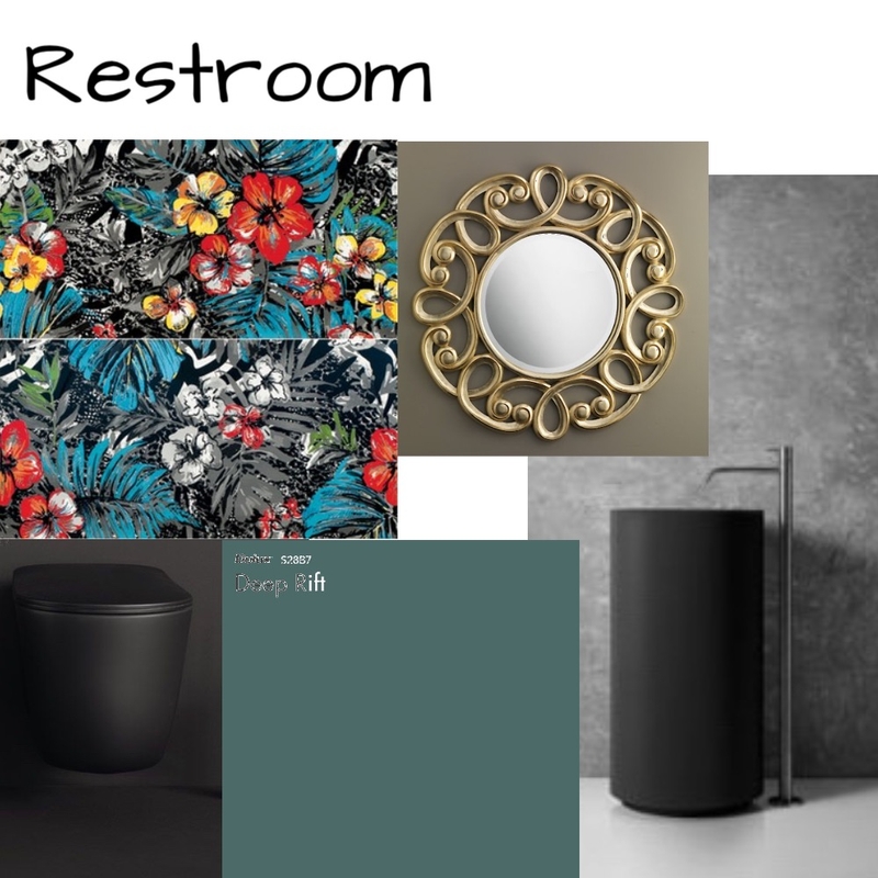 restroom Mood Board by Yevgenia on Style Sourcebook