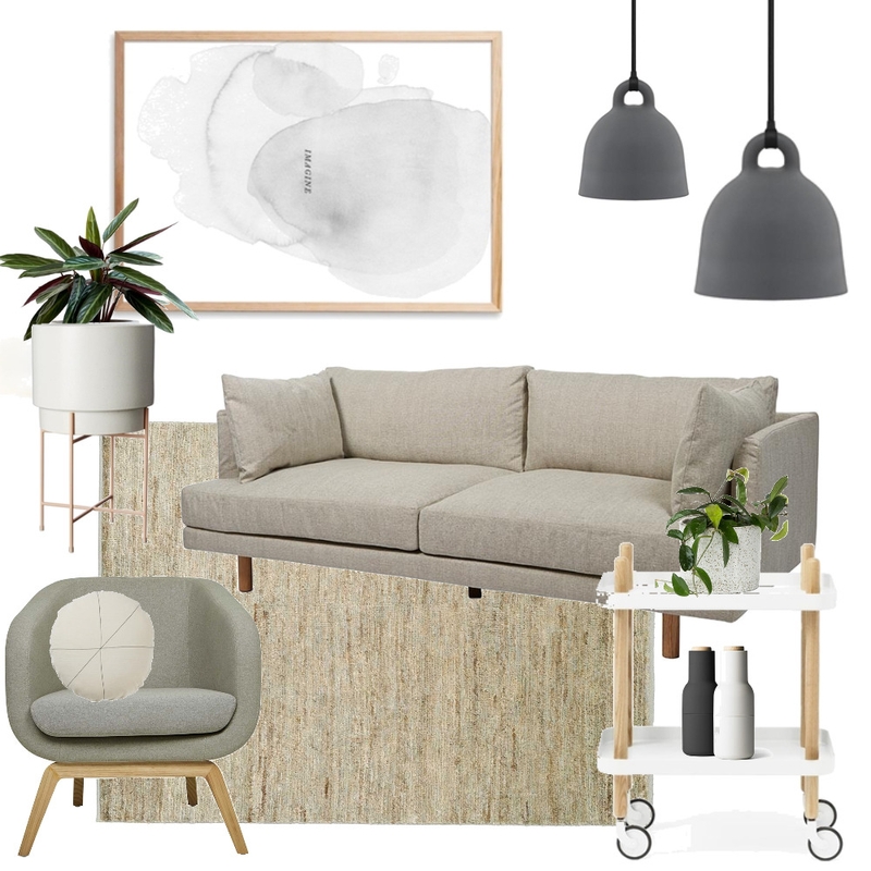 Modern Minimalist Living Mood Board by braydee on Style Sourcebook