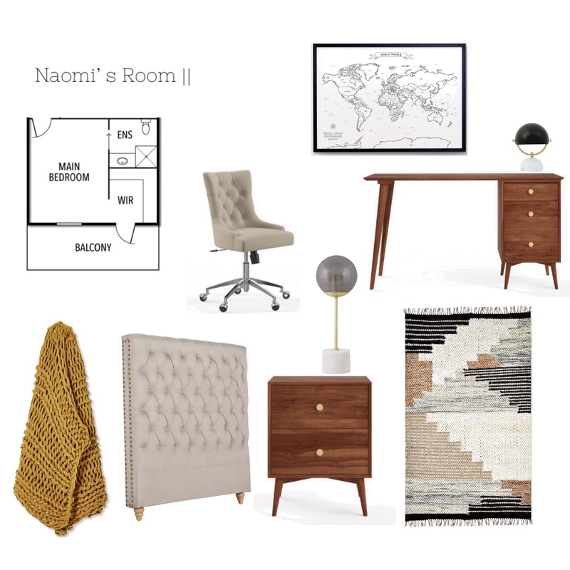 Naomis’ room Mood Board by Mkinteriorstyling@gmail.com on Style Sourcebook