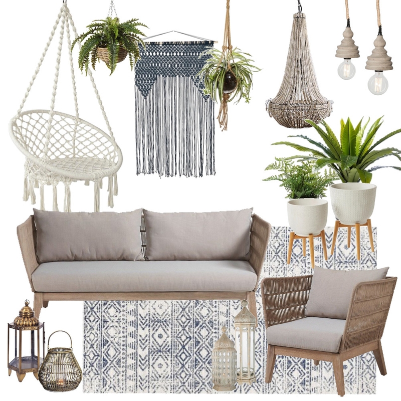 Bohemian Outdoor Mood Board by braydee on Style Sourcebook