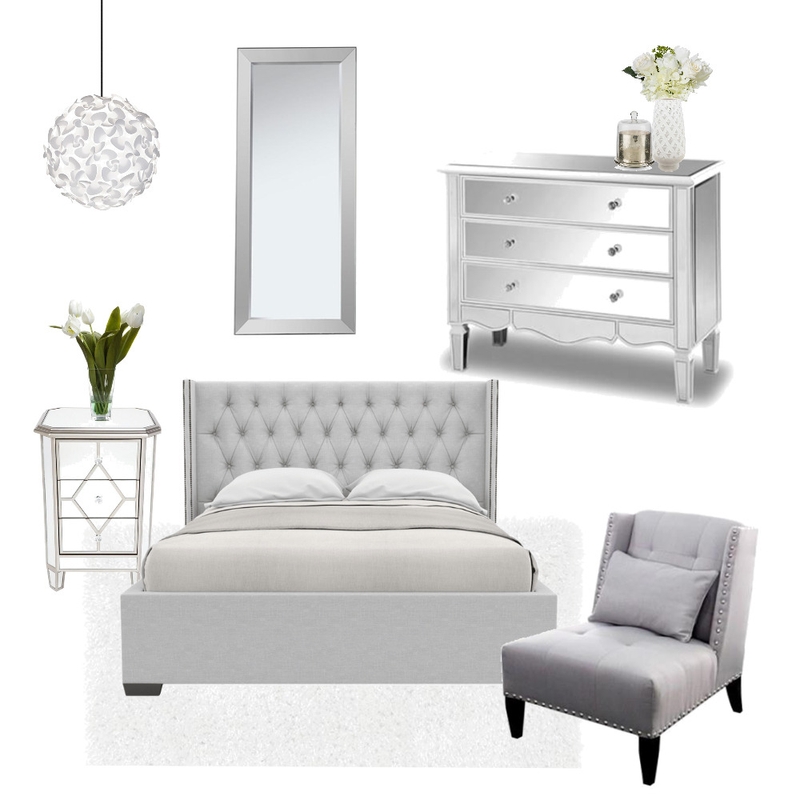 Hollywood Glam Bedroom Mood Board by braydee on Style Sourcebook