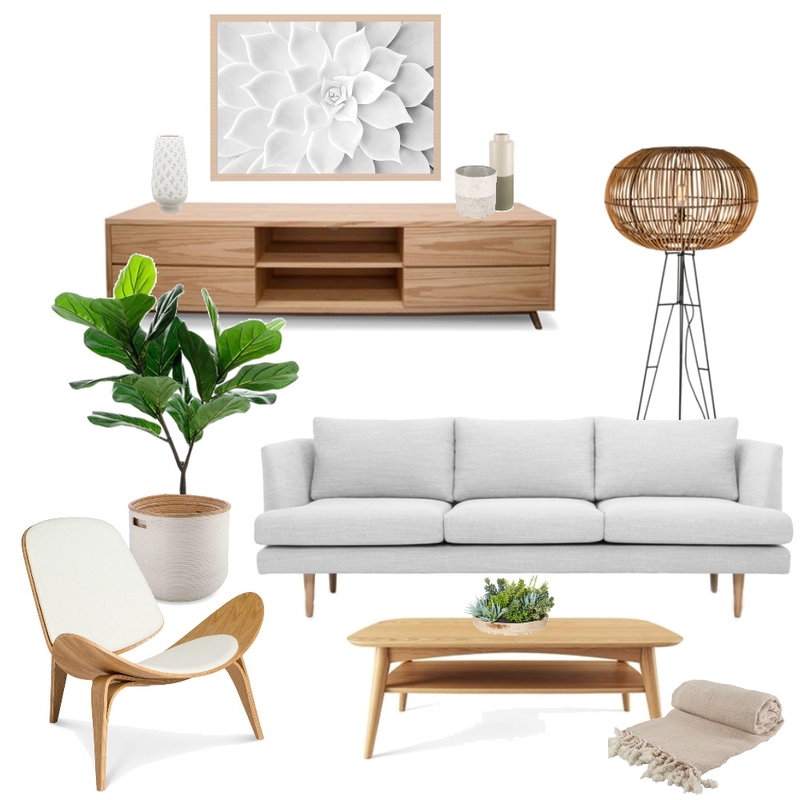 Scandinavian Living Mood Board by braydee on Style Sourcebook