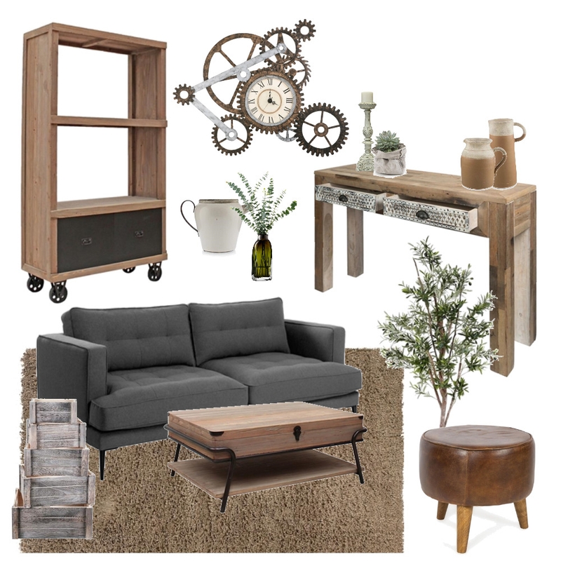 Farmhouse Living Mood Board by braydee on Style Sourcebook