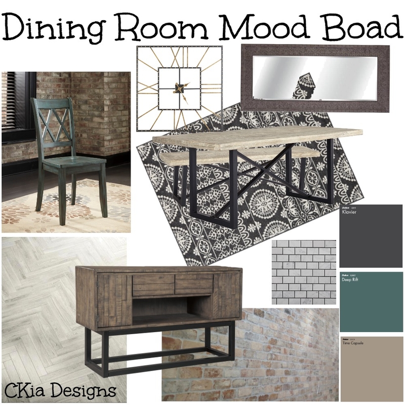 Modern Dining Room Mood Board Mood Board by ckia on Style Sourcebook