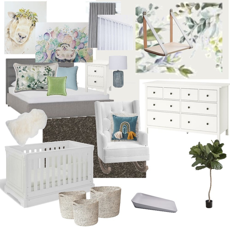 Nursery Mood Board by Tiffshewan on Style Sourcebook