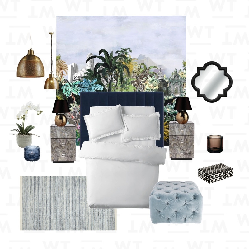 Exotic Parisian Getaway Mood Board by Wallpaper Trader on Style Sourcebook