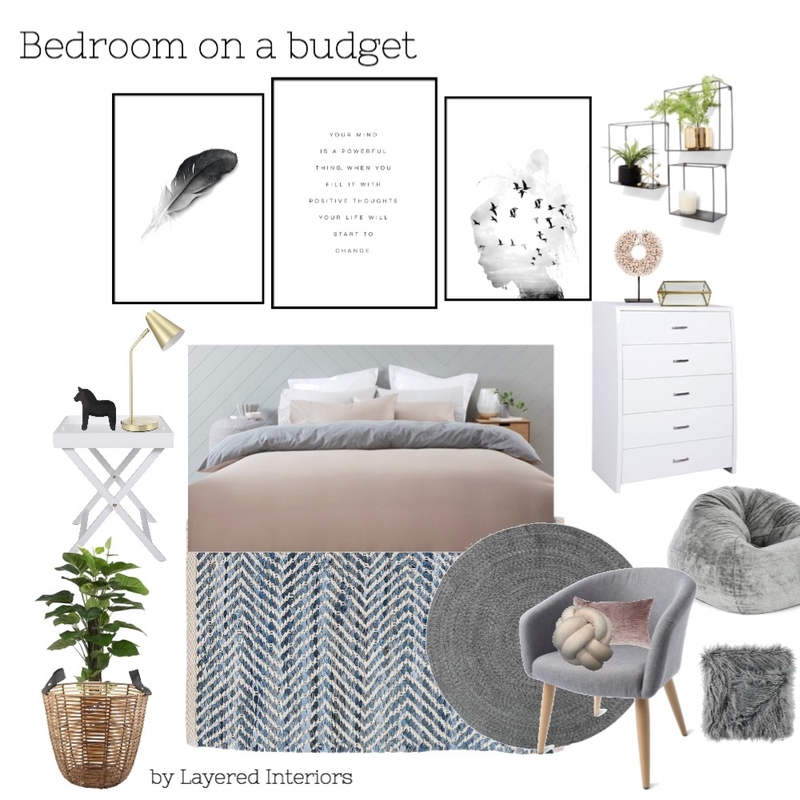 Bedroom on a budget 3 Mood Board by JulesHurd on Style Sourcebook