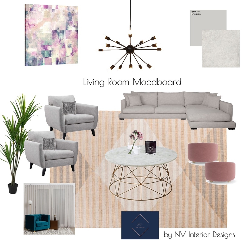 Living Room Moodboard Mood Board by NicoleVella on Style Sourcebook