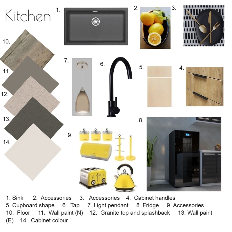 Phyllis street Kitchen Mood Board by LynnetteNortheyBossert on Style Sourcebook