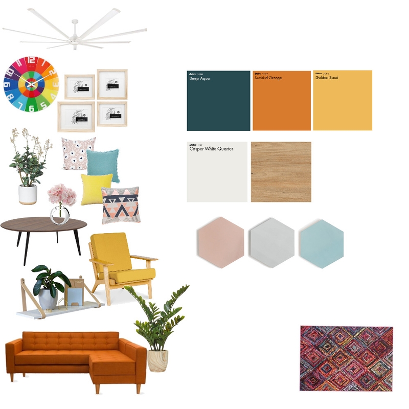 color play Mood Board by Putridanaakmallia on Style Sourcebook