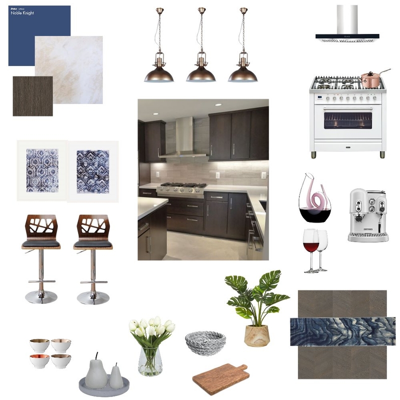 Dark Kitchen Mood Board by MelissaBlack on Style Sourcebook