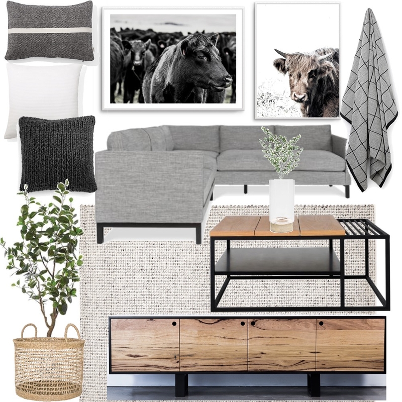 Client -  LIVING ROOM Mood Board by Meg Caris on Style Sourcebook