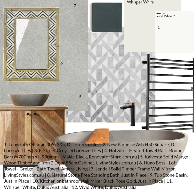 Eclectic Design Mood Board by evelynne on Style Sourcebook