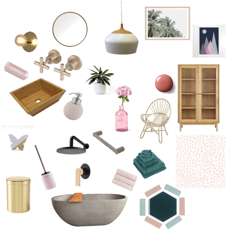 bathroom Mood Board by emfischlin on Style Sourcebook