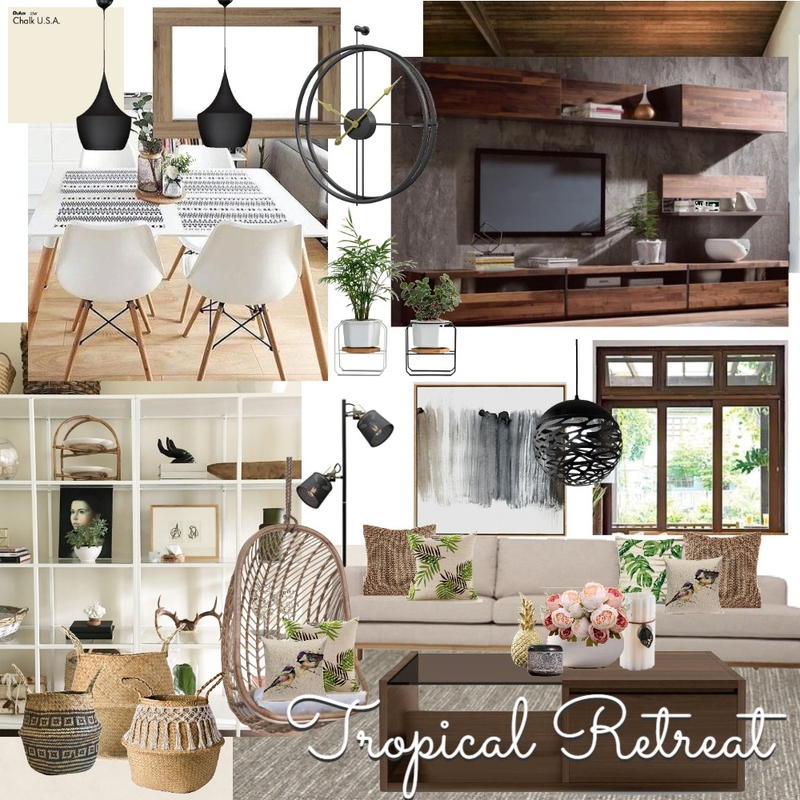 Module 10: Living/dining room Mood Board by IrisMiguel on Style Sourcebook