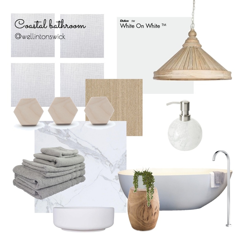 coastal bathroom Mood Board by JessWell on Style Sourcebook