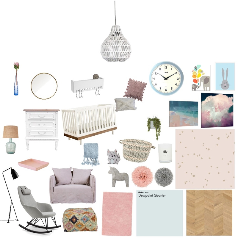 baby room Mood Board by emfischlin on Style Sourcebook