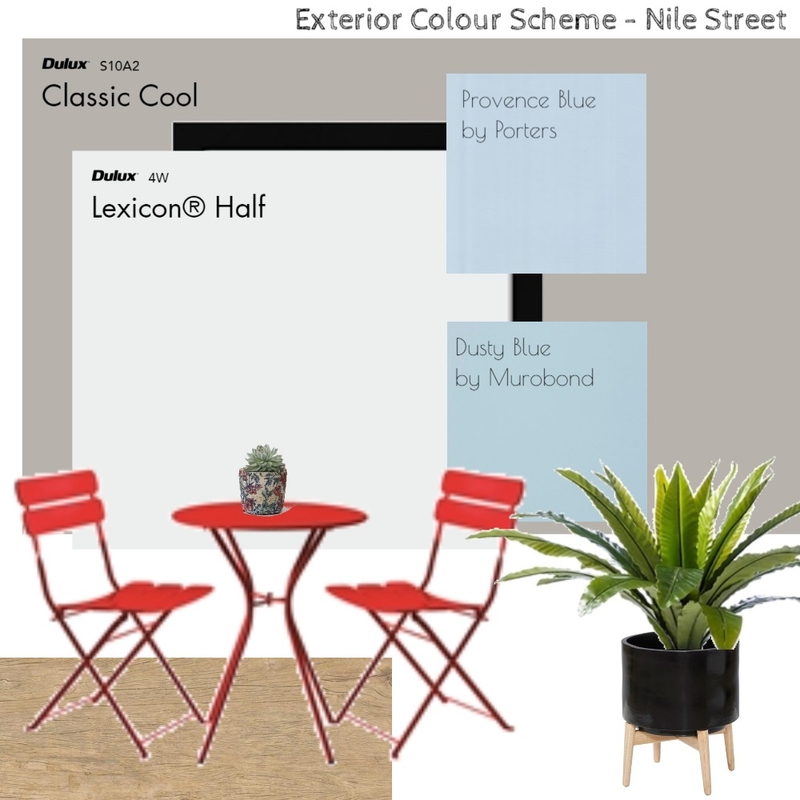 Exterior Colour Scheme - Nile Street Mood Board by Holm & Wood. on Style Sourcebook