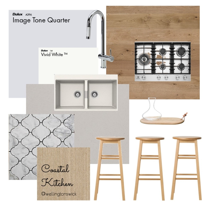 coastal kitchen Mood Board by JessWell on Style Sourcebook