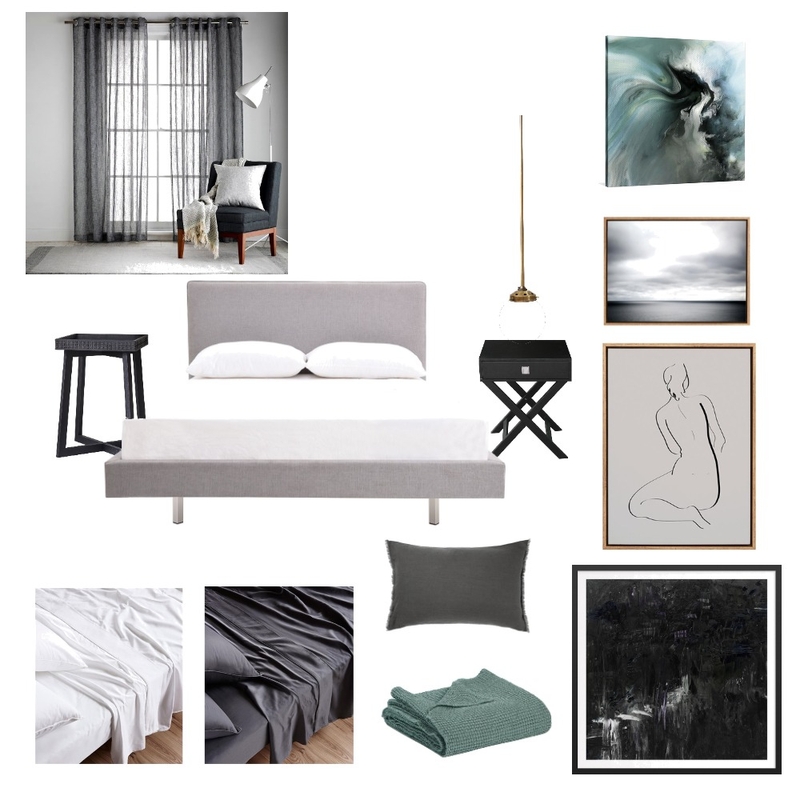 Moody Master Bedroom Mood Board by NatashaS95 on Style Sourcebook