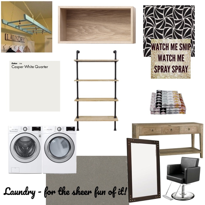 Laundry - for the sheer fun! Mood Board by KarleenFraser on Style Sourcebook