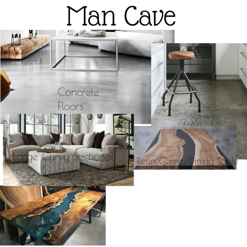 Hunter's Dream Man Cave Mood Board by LaurenElizabethDesigns on Style Sourcebook