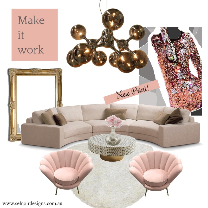 Vogue living Mood Board by Sel Noir Designs  on Style Sourcebook